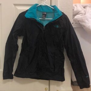 The North Face rain jacket